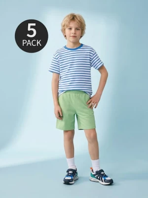 Sinsay - Szorty dresowe 5 pack - beżowy