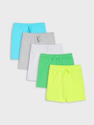 Sinsay - Szorty dresowe 5 pack - wielobarwny