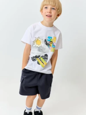 Sinsay - Szorty z pianki scuba - szary