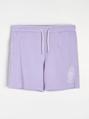 Sinsay - Szorty dresowe - fioletowy