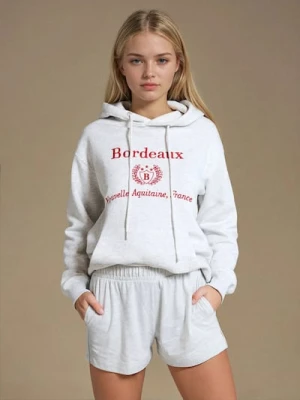 Sinsay - Szorty dresowe - szary