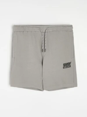 Sinsay - Szorty dresowe - szary