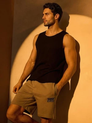 Sinsay - Szorty dresowe - szary