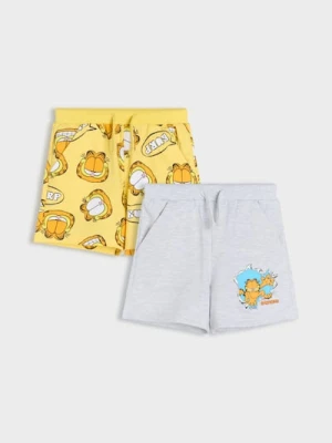 Sinsay - Szorty Garfield 2 pack - wielobarwny
