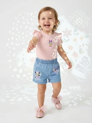 Sinsay - Szorty jeansowe Disney - niebieski