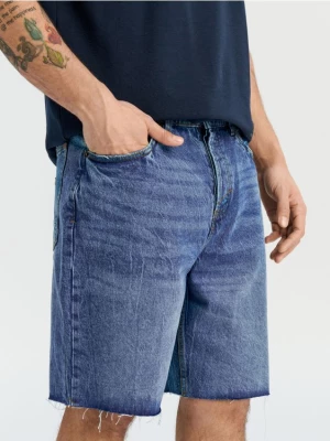 Sinsay - Szorty jeansowe - niebieski