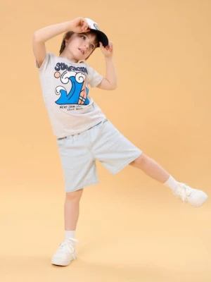 Sinsay - Szorty jeansowe - niebieski