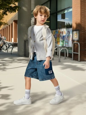 Sinsay - Szorty jeansowe - niebieski