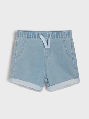 Sinsay - Szorty jeansowe - niebieski