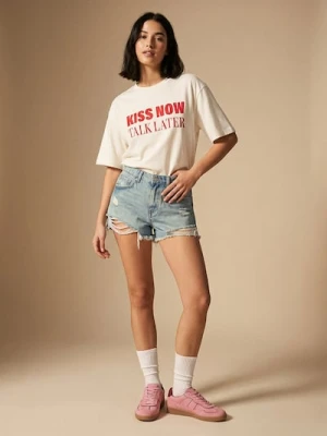 Sinsay - Szorty jeansowe - niebieski