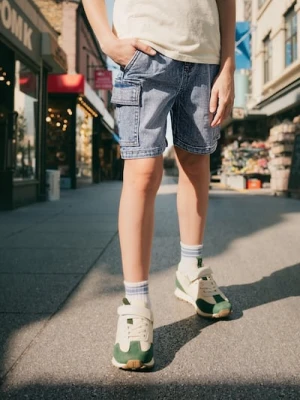 Sinsay - Szorty jeansowe - niebieski