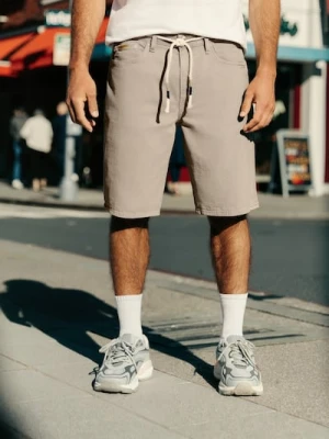 Sinsay - Szorty jeansowe - zielony