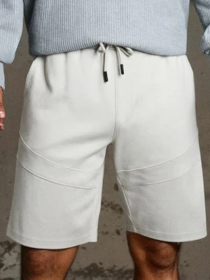 Sinsay - Szorty jogger - kremowy