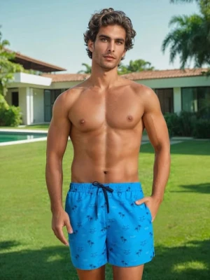 Sinsay - Szorty kąpielowe 2 pack - wielobarwny