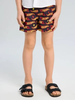 Sinsay - Szorty kąpielowe Hot Wheels - czarny