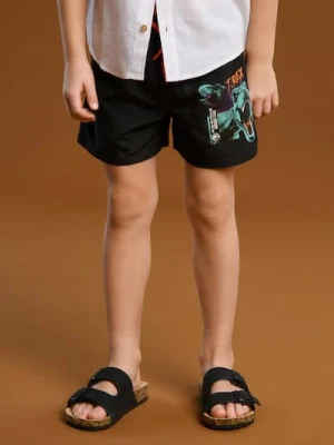 Sinsay - Szorty kąpielowe Jurassic Park - czarny