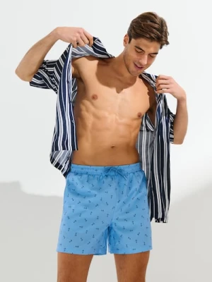 Sinsay - Szorty kąpielowe - niebieski