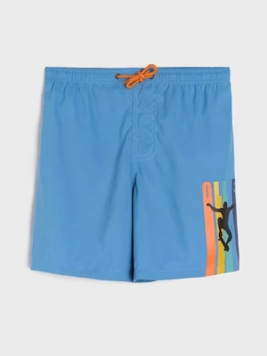 Sinsay - Szorty kąpielowe - niebieski