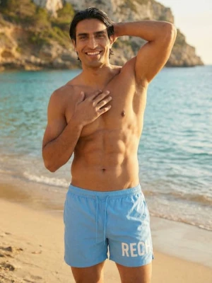 Sinsay - Szorty kąpielowe - niebieski