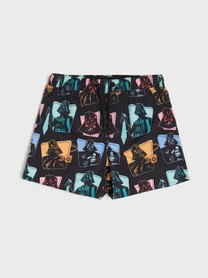 Sinsay - Szorty kąpielowe Star Wars - czarny