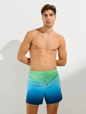 Sinsay - Szorty kąpielowe - zielony