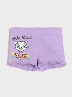 Sinsay - Szorty Kicia Kocia - fioletowy