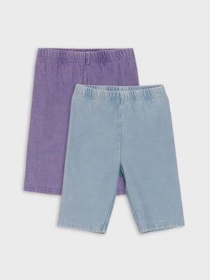 Sinsay - Szorty kolarki 2 pack - wielobarwny