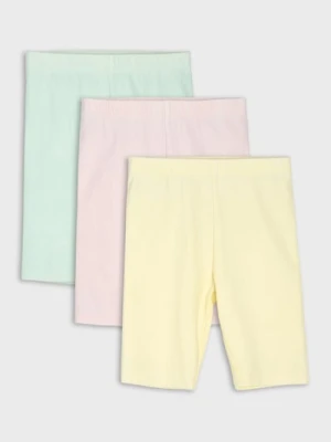 Sinsay - Szorty kolarki 3 pack - wielobarwny