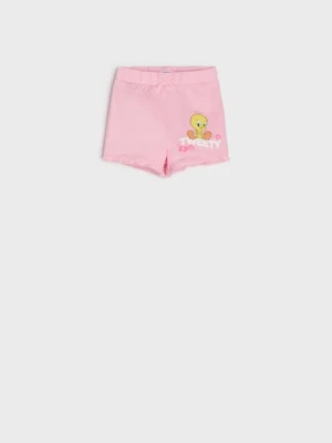 Sinsay - Szorty Looney Tunes - różowy