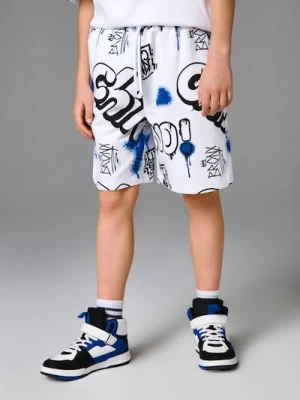 Sinsay - Szorty loose fit - biały