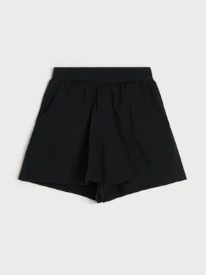 Sinsay - Szorty loose fit - czarny