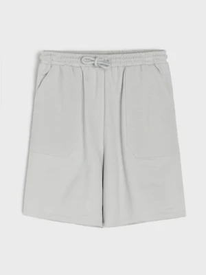 Sinsay - Szorty loose fit - szary