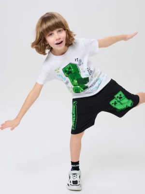 Sinsay - Szorty Minecraft - czarny