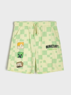 Sinsay - Szorty Minecraft - zielony