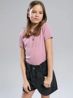 Sinsay - Szorty paperbag z efektem sprania - szary