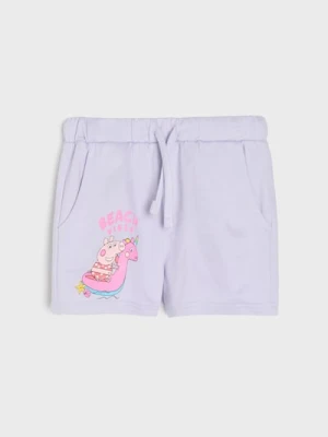 Sinsay - Szorty Peppa Pig - fioletowy