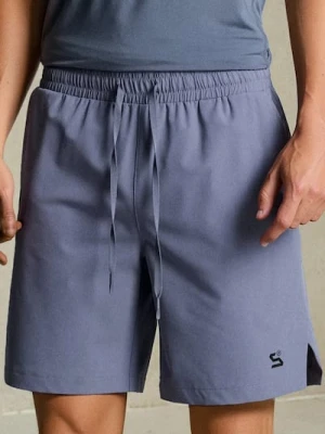 Sinsay - Szorty SNSY PERFORMANCE - kremowy