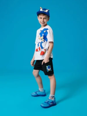 Sinsay - Szorty Sonic The Hedgehog - czarny