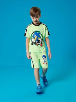Sinsay - Szorty Sonic The Hedgehog - zielony