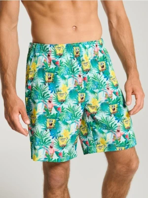 Sinsay - Szorty SpongeBob - wielobarwny