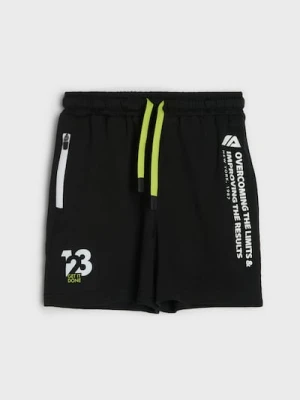 Sinsay - Szorty sportowe Active - czarny