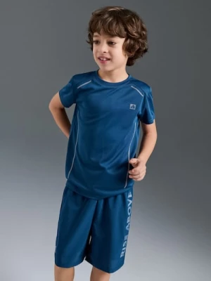 Sinsay - Szorty sportowe Active - niebieski