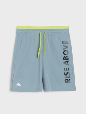 Sinsay - Szorty sportowe Active - szary