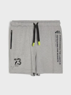 Sinsay - Szorty sportowe Active - szary