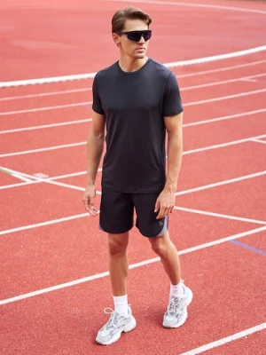 Sinsay - Szorty sportowe SNSY PERFORMANCE - czarny