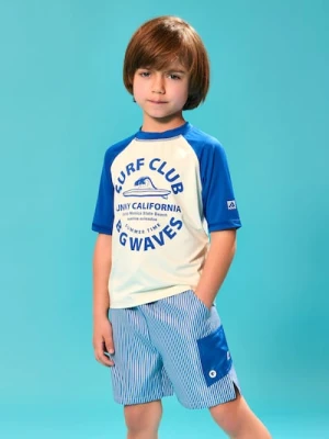 Zdjęcie produktu Sinsay - Szorty sportowe w paski Active - niebieski