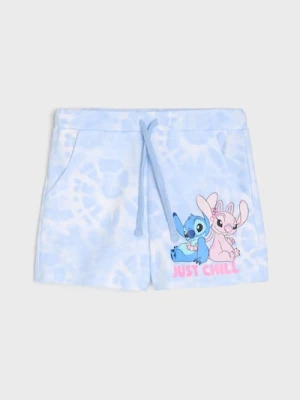 Sinsay - Szorty Stitch - błękitny