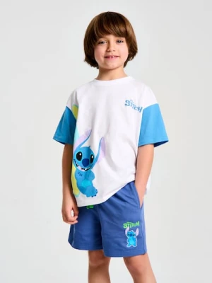 Sinsay - Szorty Stitch - niebieski