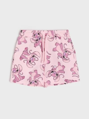 Sinsay - Szorty Stitch - różowy