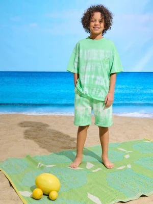 Sinsay - Szorty tie dye - zielony